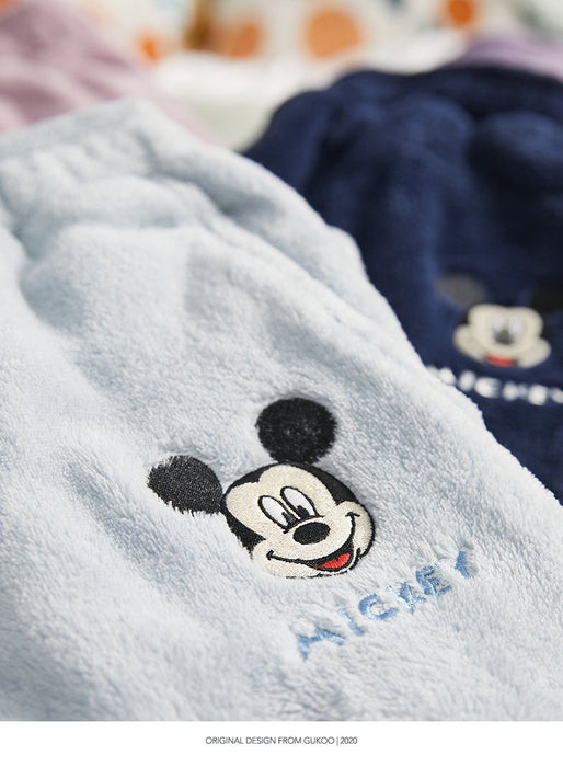 China Disney Collaboration - GK Mickey Mouse Fleece Pants (8 Colors / Woman)