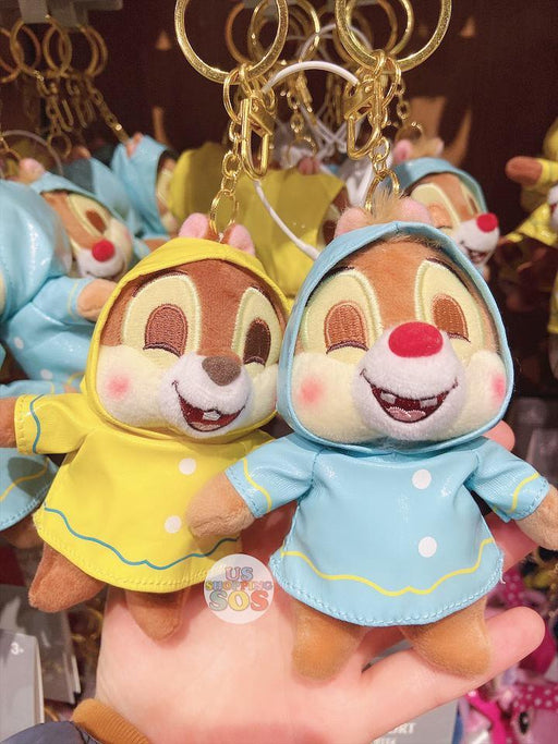 SHDL - Raincoat x Plush Toy Keychains Collection - Chip & Dale