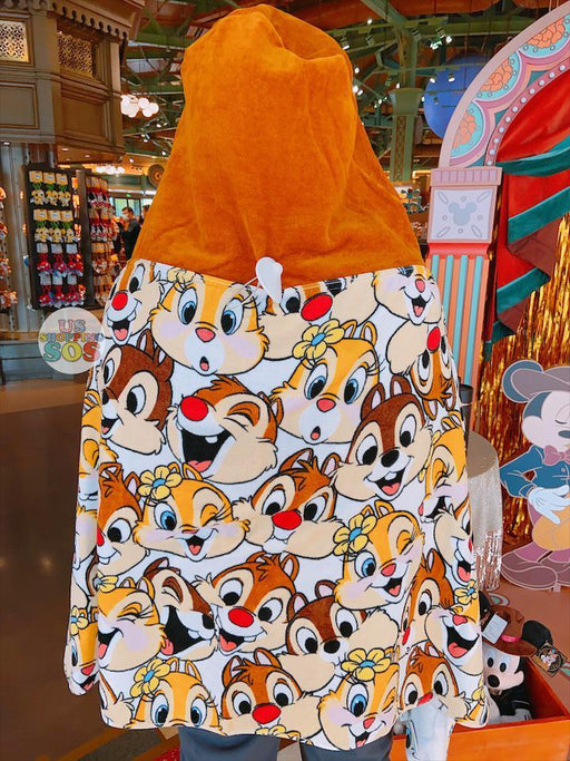 SHDL - All-Over Printed Hooded Towel x Chip, Dale & Clarice