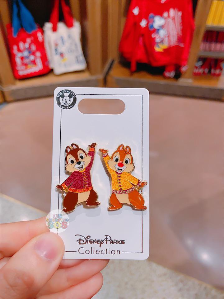 SHDL - Pin x Chip & Dale with Chinese Traditional Clothing Changshan