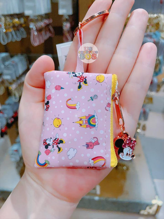 SHDL - Keychain & Flat Pouch Set - Minnie Mouse