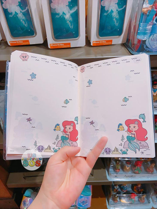 SHDL - Princess Ariel & Flounder Glitter Note Book