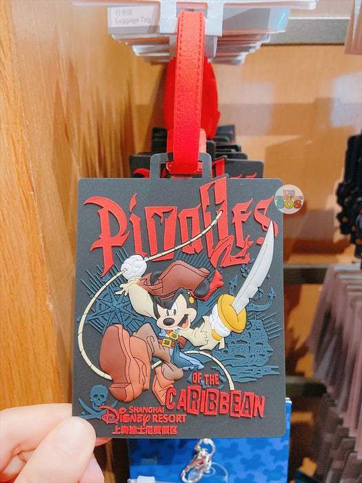 SHDL - Luggage Tag x Mickey Mouse "Pirates of the Caribbean" Shanghai Disney Resort