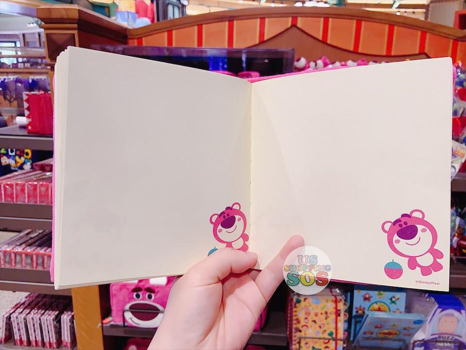 SHDL - Fluffy Cover Notebook - Lotso by jmaruyama