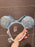 SHDL - Minnie Mouse Aqua Arendelle Sequin Ears Headband