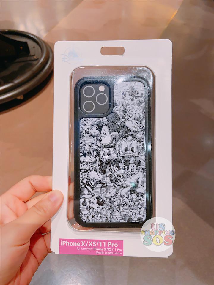 SHDL - Iphone Case x All Over Printed Mickey Mouse & Friends (Black & White)