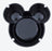 TDR - Mickey Mouse Head Shaped Pet Bowl (Color: Black)