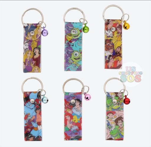 TDR - All-Over Printed Kechains Set with Different Characters