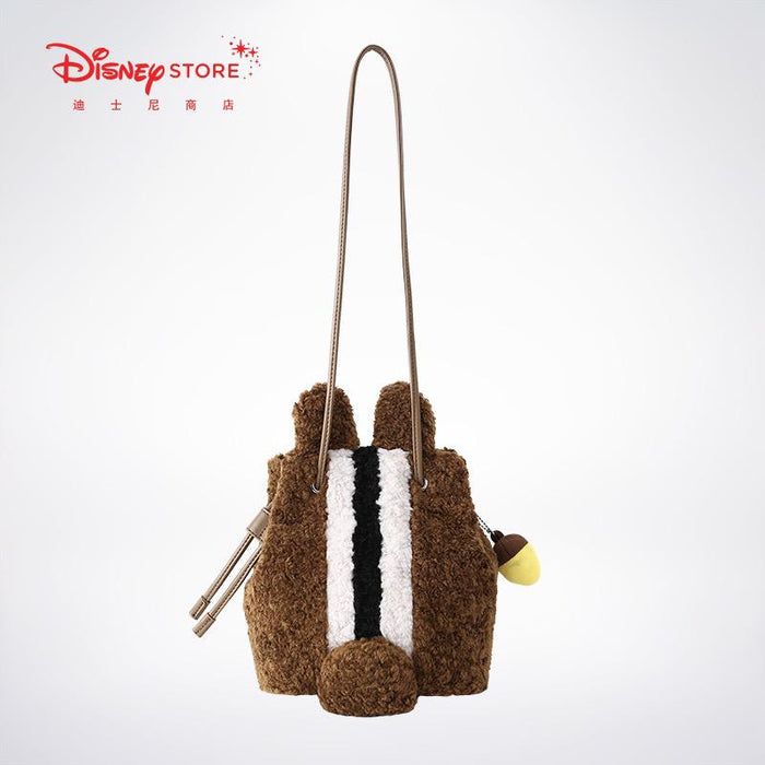 SHDL - Happy Chip & Dale Collection - Fluffy 2 Sided Long Strap Bag