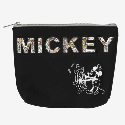 TDR - Glitter Wordings Pouch x Mickey Mouse