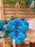 HKDL - Pastel Color Fluffy Plush Keychain x Stitch