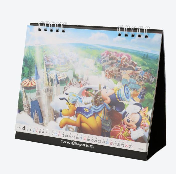 TDR - Schedule Book & Calendar 2021 Collection - TOKYO DISNEY RESORT TABLE CALENDAR 2021