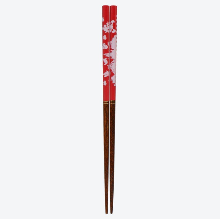 TDR - Tokyo Disneyland Park Silhouette Chopsticks (Color: Red)