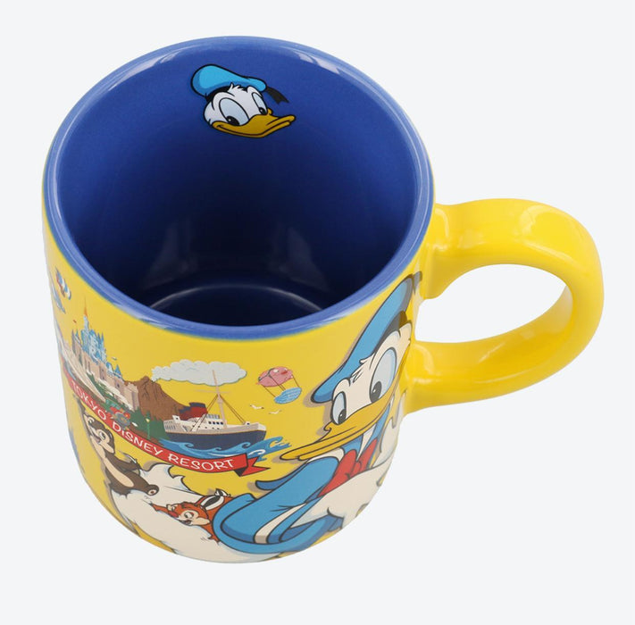 Disney Store Donald Duck Mug With Lid