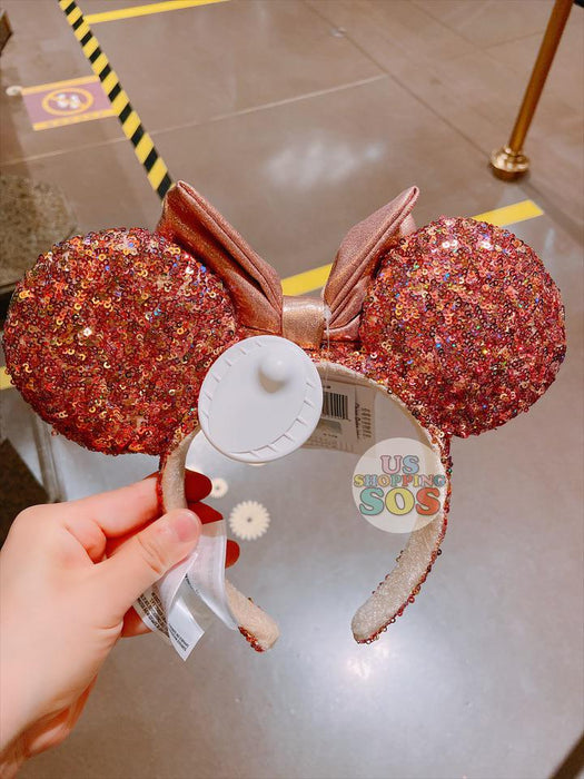 SHDL - Minnie Mouse Sequin Lighting Up Ear Headband