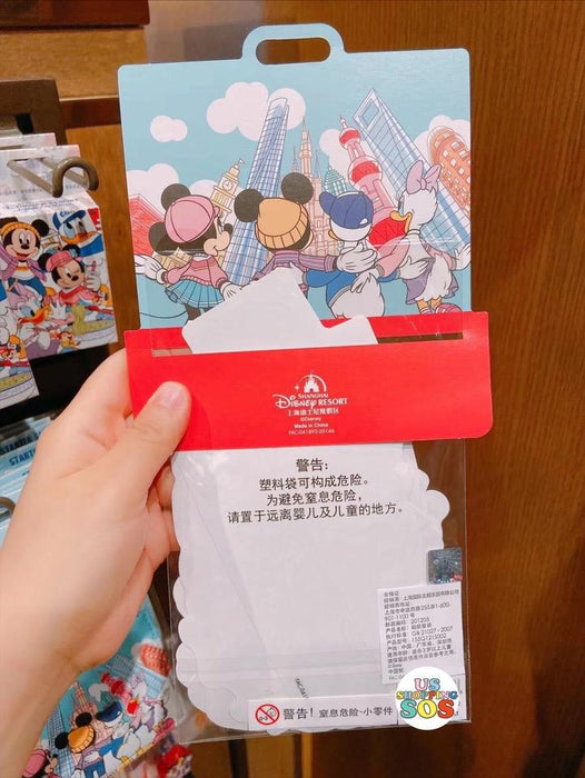 SHDL - Mickey & Friends Travel Shanghai Disneyland Collection - Stickers Set