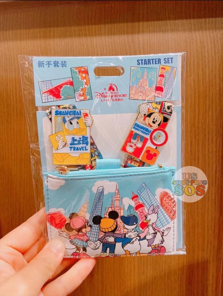 SHDL - Mickey & Friends Travel Shanghai Disneyland Collection - Starter Pins Set