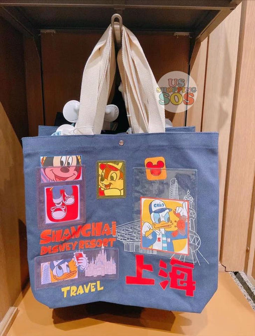SHDL - Mickey & Friends Travel Shanghai Disneyland Collection - Tote Bag