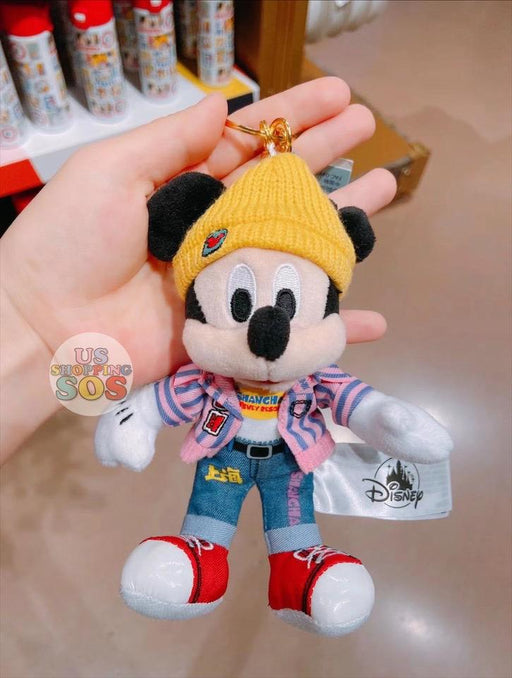 SHDL - Mickey & Friends Travel Shanghai Disneyland Collection - Plush Toy Keychain x Mickey Mouse