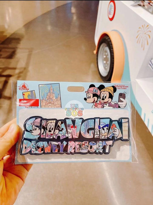SHDL - Mickey & Friends Travel Shanghai Disneyland Collection - Magnet