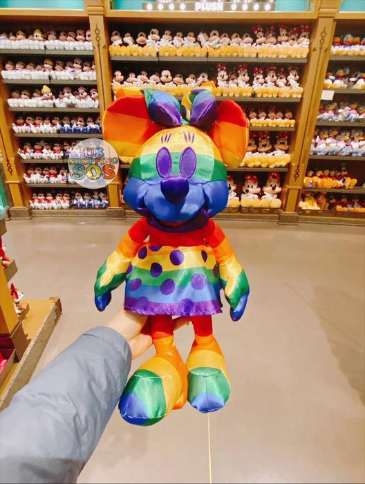 SHDL - Rainbow Minnie Mouse Plush Toy