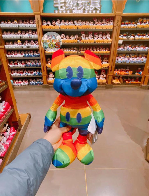 SHDL - Rainbow Mickey Mouse Plush Toy