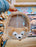 SHDL - Duffy Face Icon Fluffy Backpack (Clear Window)