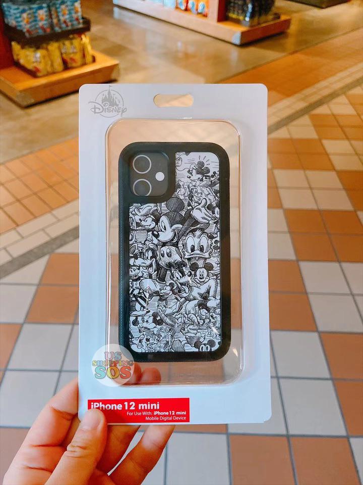 SHDL - Iphone Case x Mickey Mouse & Friends (Black & White)