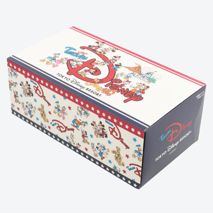 TDR - Team Disney - Mickey Mouse & Tokyo Disney Resort Logo Design Non-woven Mask Box Set