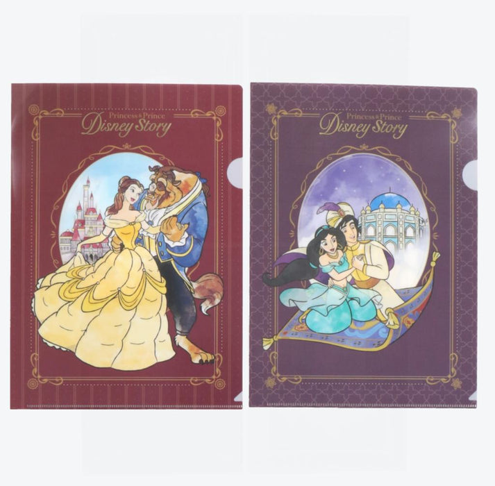 TDR - Disney Story Princess & Prince A4 Clear Files Set