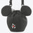 TDR - Mickey Mouse Head Shaped Long Strap & Drawstring Bag (Color: Black)
