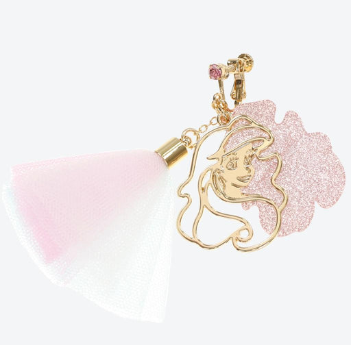 TDR - Clip Earrings x Ariel with Tulle & Shell