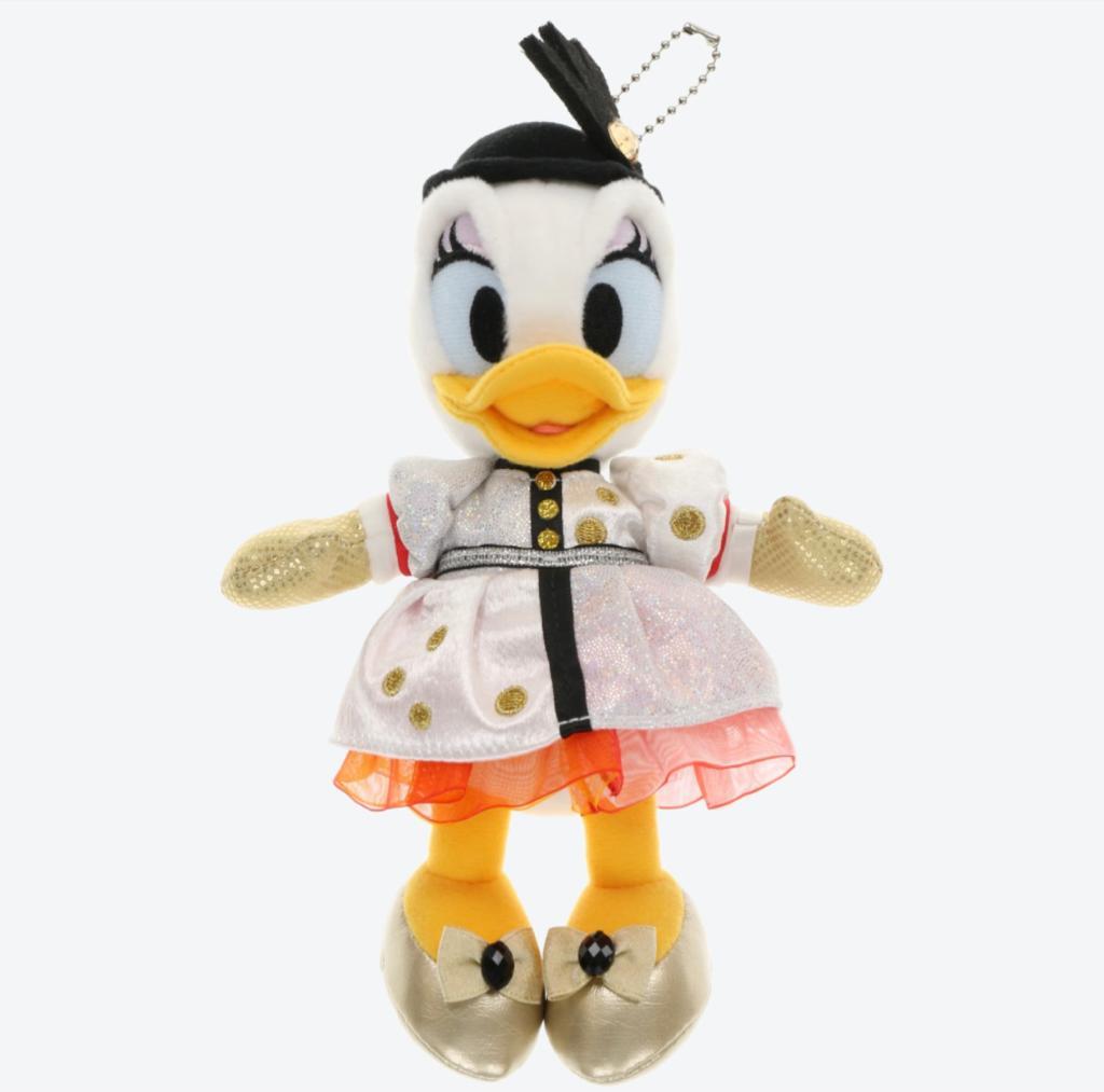 TDR - Mickey’s Magical Music World Show (Gold) - Plush Keychain x Daisy Duck