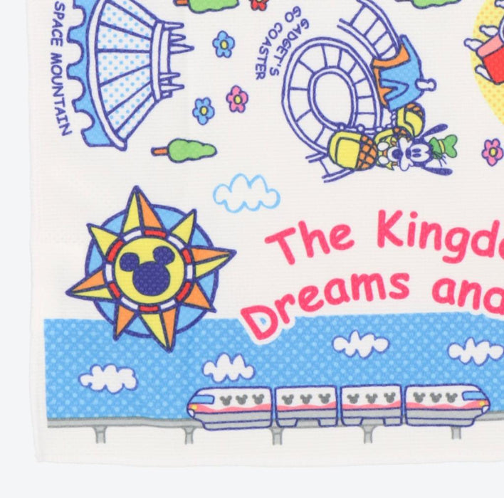 TDR - Mickey Mouse The Kingdom of Dreams and Magic Cooling Towel