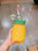 SHDL - Donald Duck Pineapple Drink Bottle with Straw
