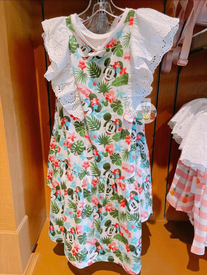 SHDL - Minnie Mouse Summer Fun Tropical All Over Print Dress For