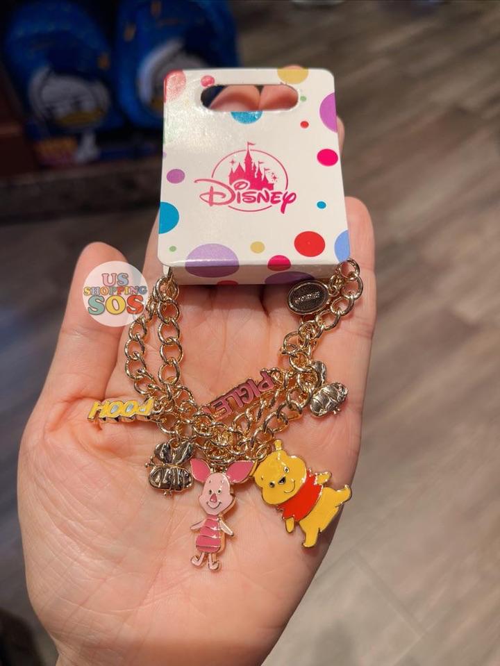 Boxlunch Disney 100 Winnie the Pooh Floral Pooh Bear Charm Bracelet -  BoxLunch Exclusive | Mall of America®