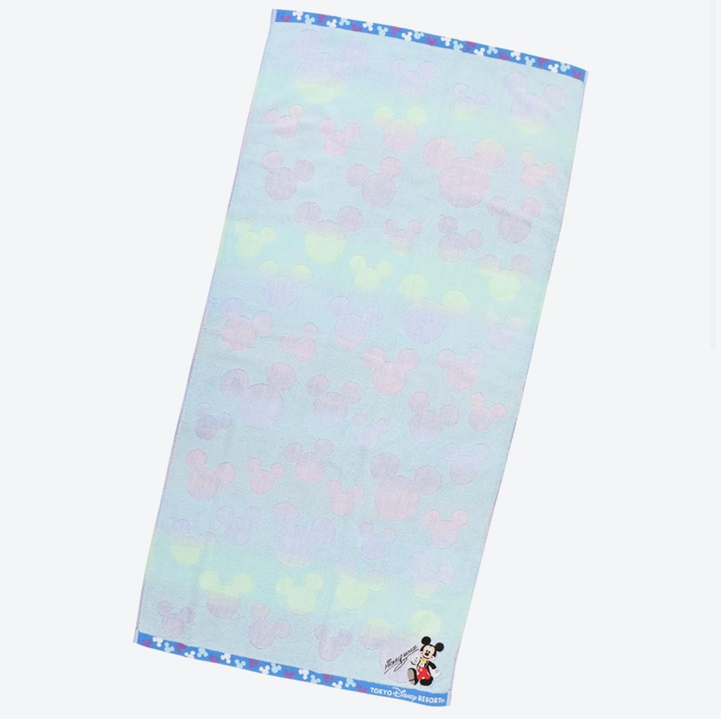 TDR - All Over Print Mickey Mouse Bath Towel (Color: Blue)