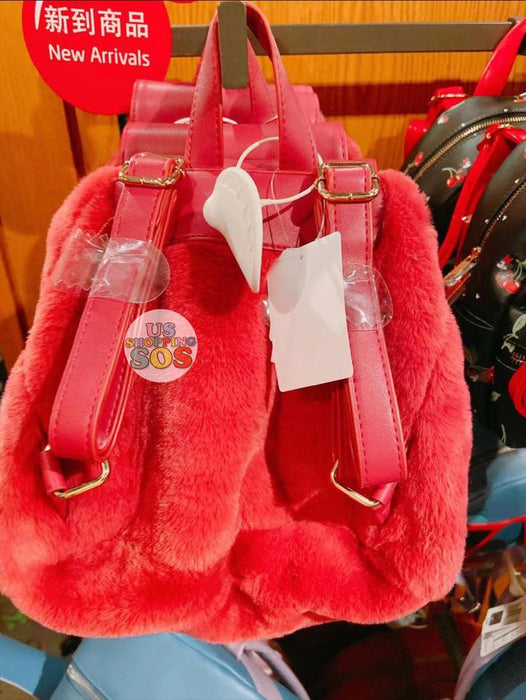 fluffy mini backpack SHDL