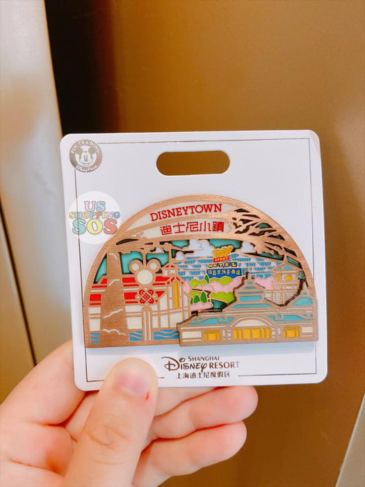 SHDL - Stained Glass Pin x Shanghai Disney Resort Disney Downtown
