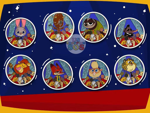 SHDL - Pin Trading Day 2021 x Zootopia Mystery Pins Box