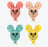 TDR - Mickey Balloon and Minnie Mouse! Tokyo Disneyland Pin Badge Set