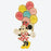 TDR - Mickey Balloon and Minnie Mouse! Tokyo Disneyland Pin Badge Set