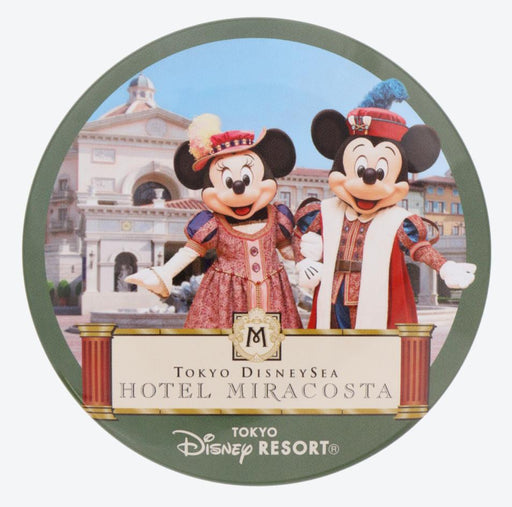TDR - Tokyo DisneySea Hotel MiraCosta Mickey & Minnie Mouse Button Badge