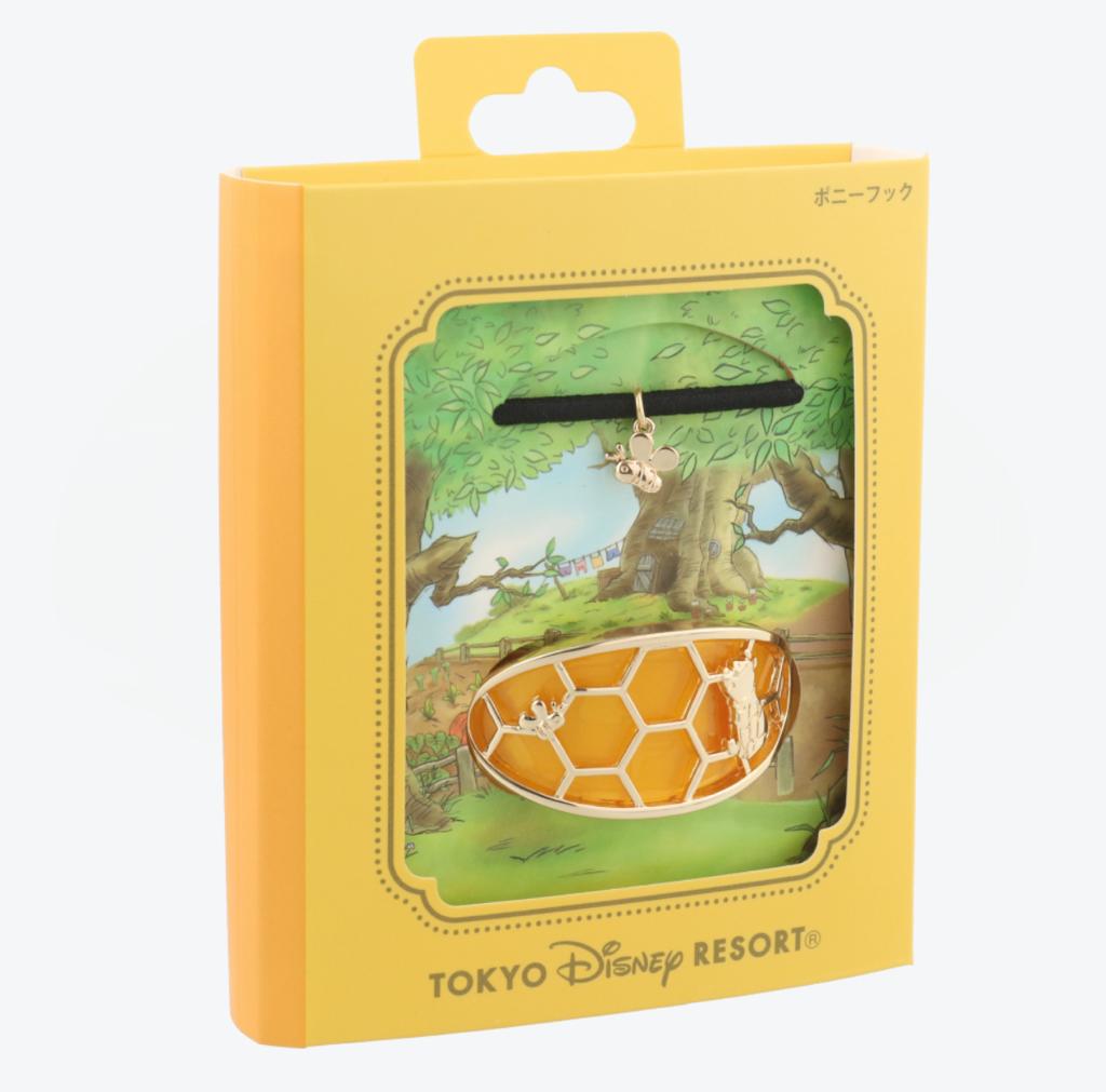 TDR - Story Book x Accessories Collection - Winnie the Pooh Hair Tie & Hook Set