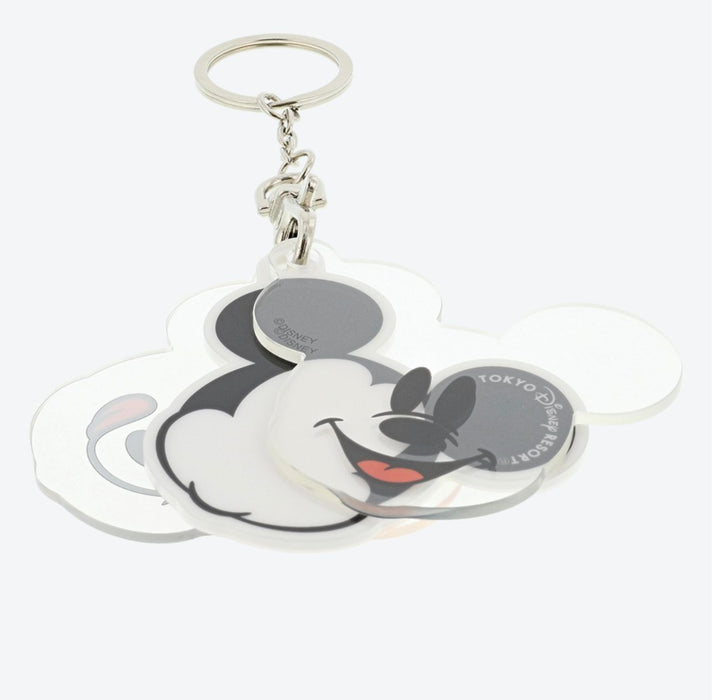 TDR - Mickey Mouse Big Head Shaped Keychain