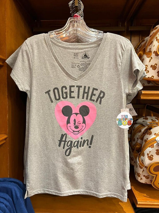 DLR - Graphic T-Shirt - Mickey Together Again Grey