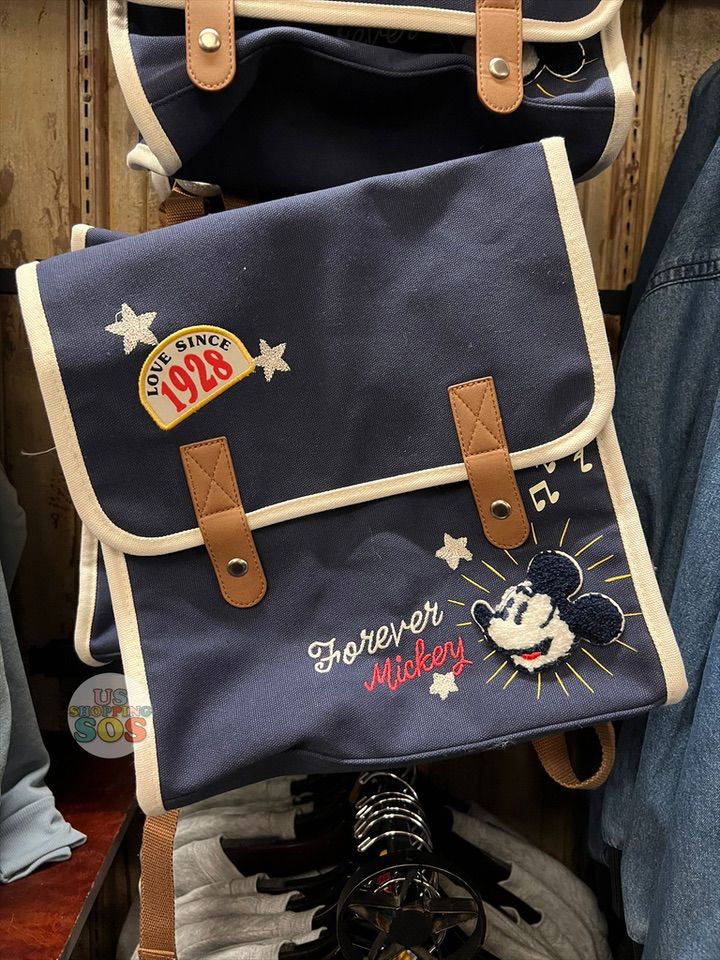 disney vintage leather backpack DLR - Disney Heritage Since 1928