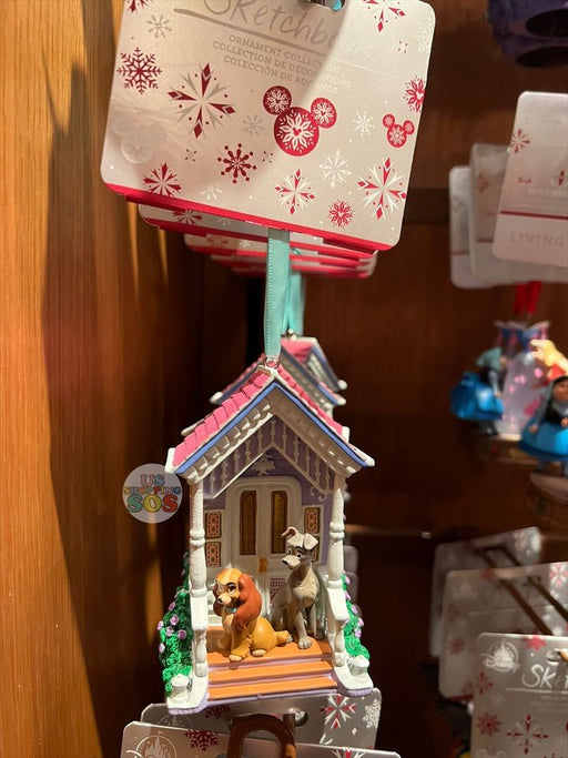 DLR - Sketchbook Ornament - Lady and the Tramp