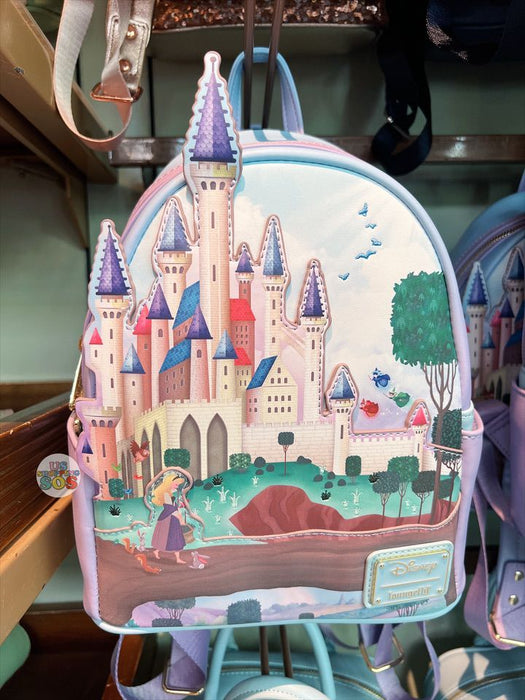 HKDL - Sleeping Beauty Castle Aurora & Prince Phillip Loungefly Backpa —  USShoppingSOS